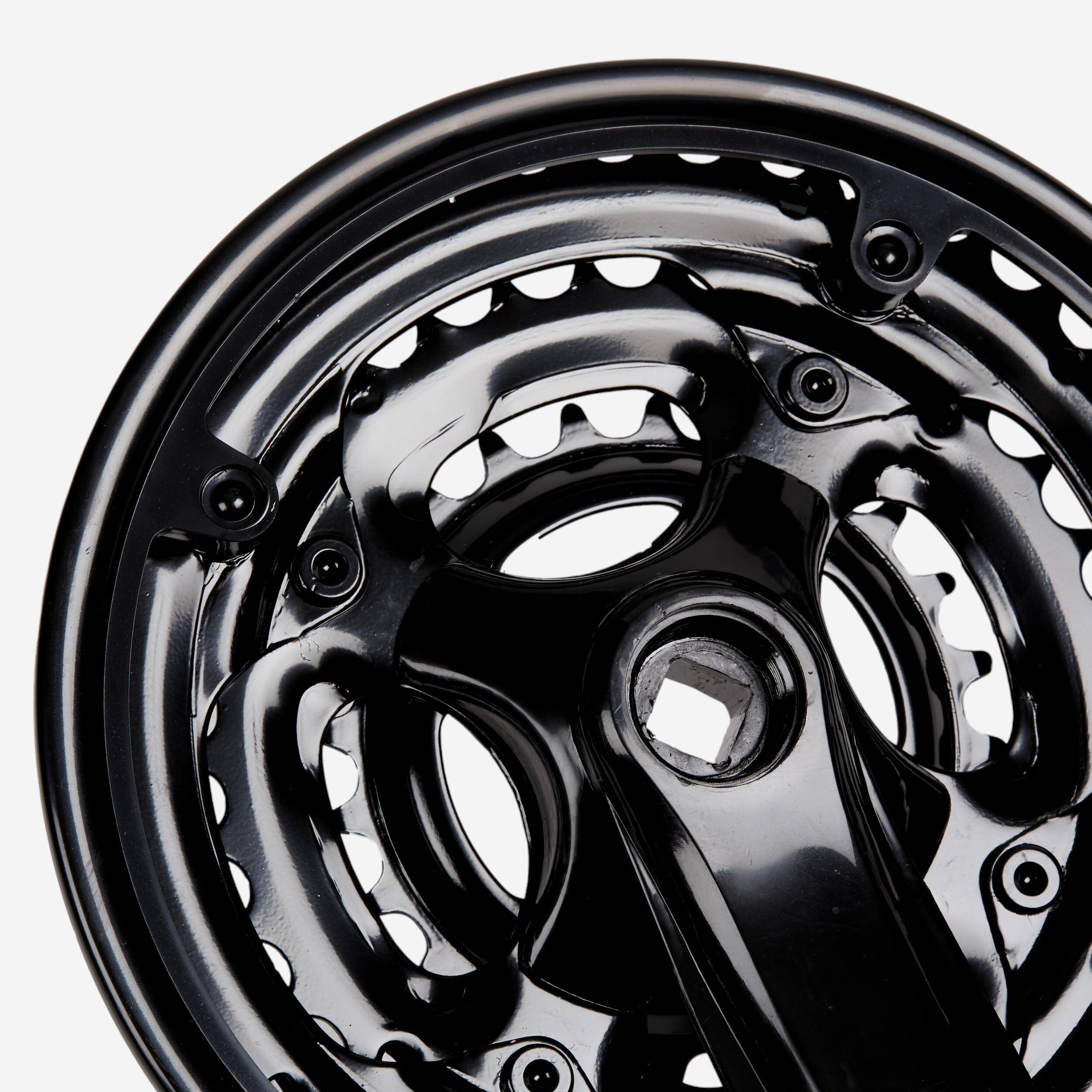 Chainset Triple 8-Speed 42/34/24 170mm Square Axle Mountain Bike