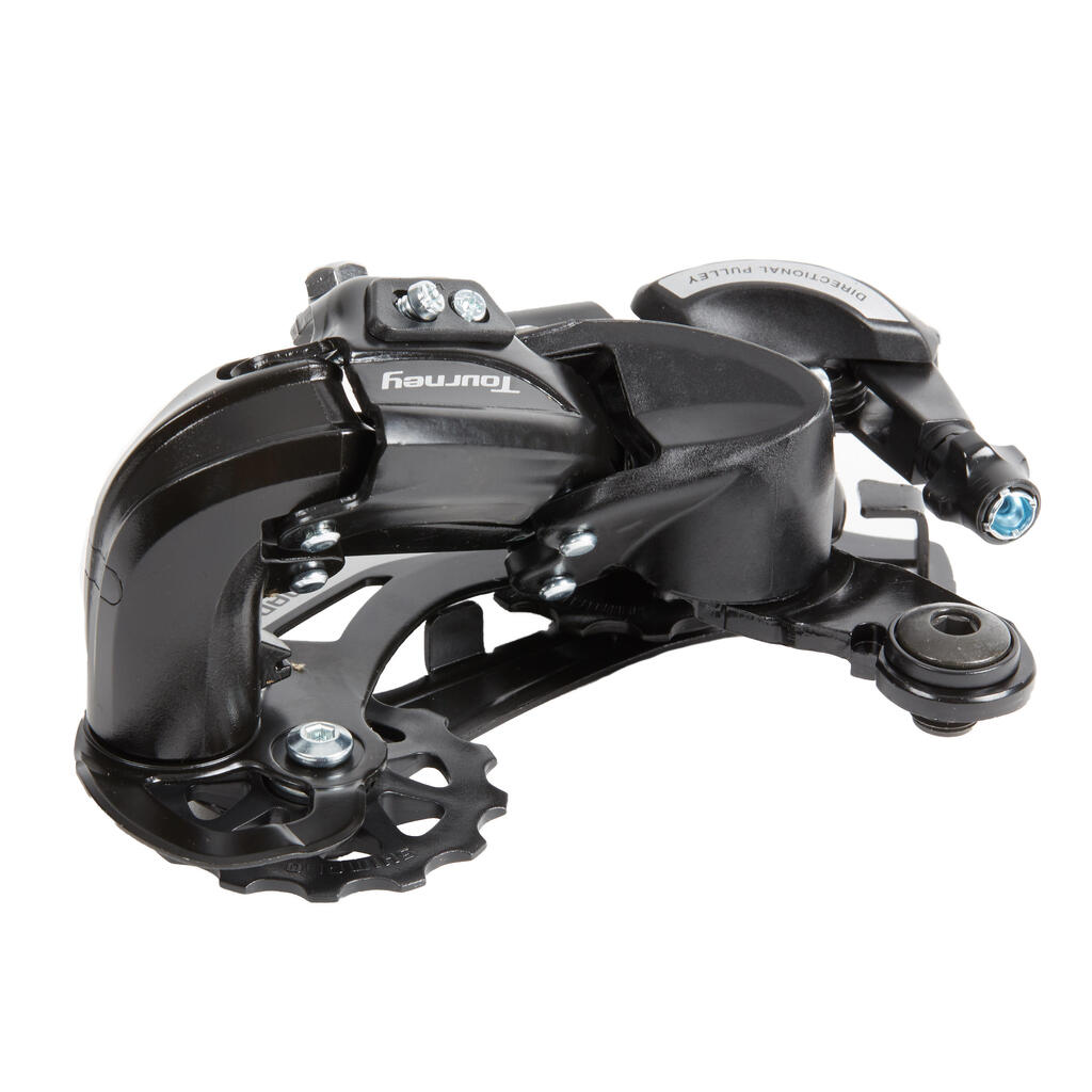 מעביר אחורי 6, 7 עד 8 הילוכים של Shimano Tourney TY500