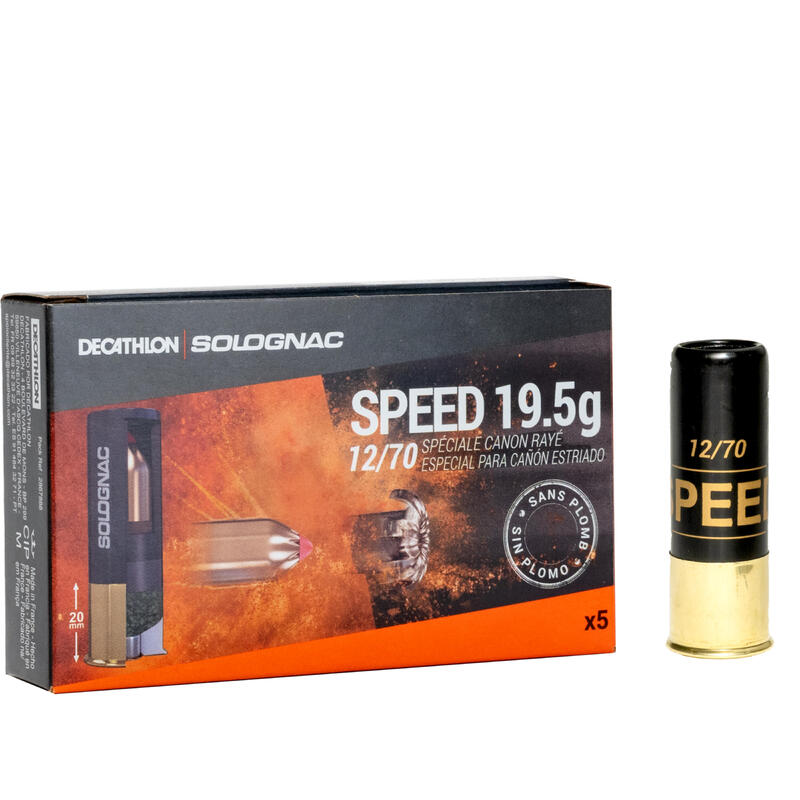 BALLE SANS PLOMB SPEED CALIBRE 12 X 5