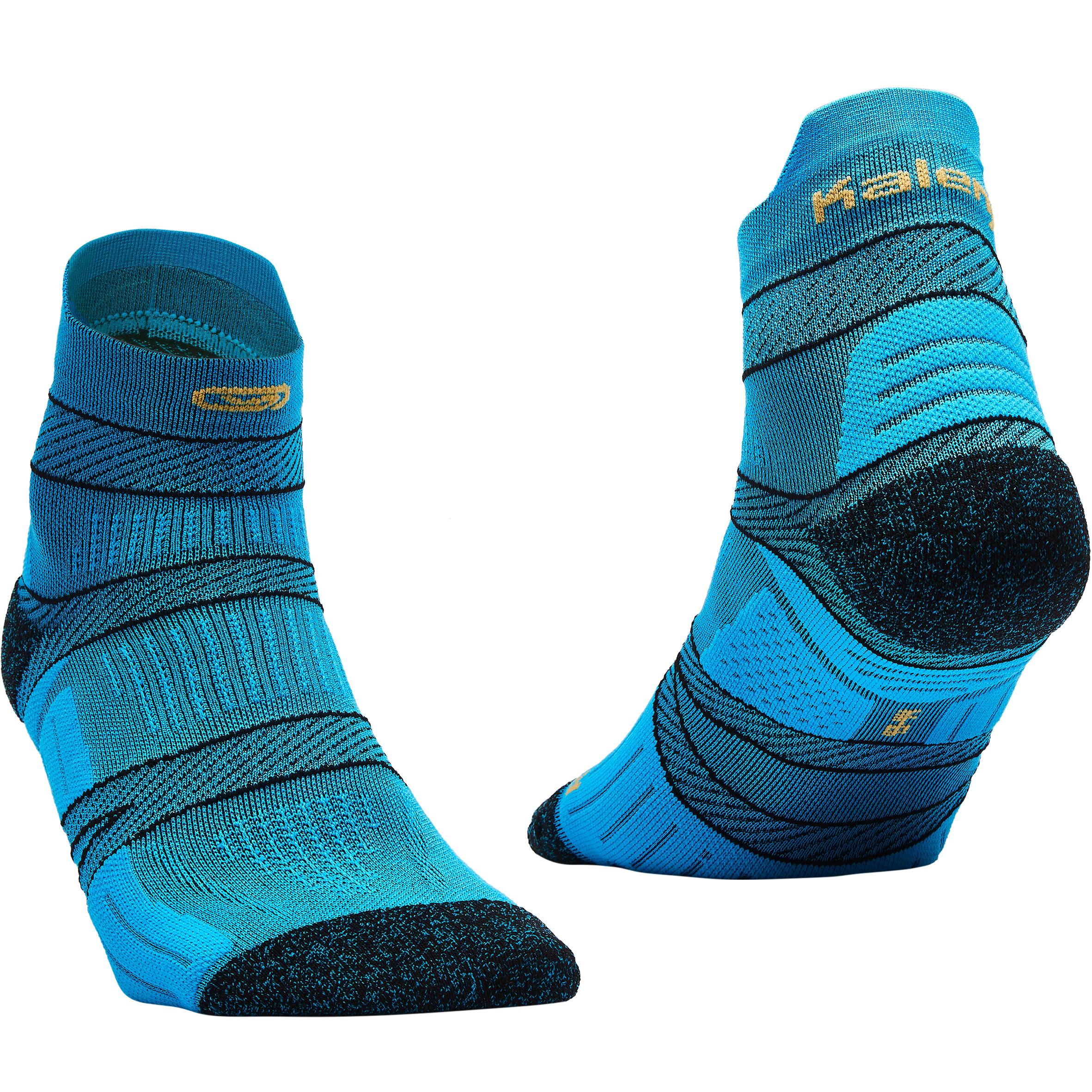 RUNNING SOCKS WITH FINE STRAPS - BLUE 9/9