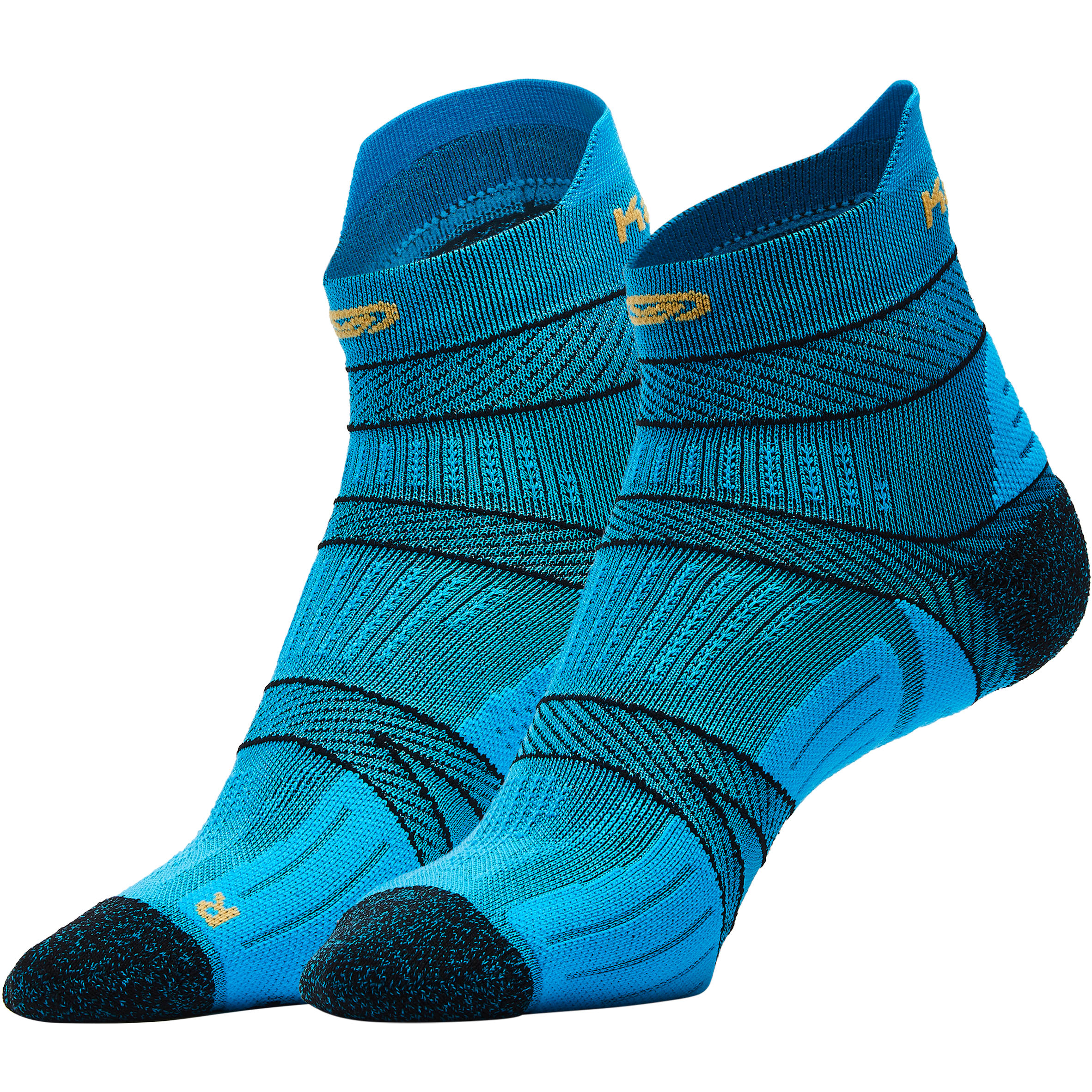 RUNNING SOCKS WITH FINE STRAPS - BLUE 5/9