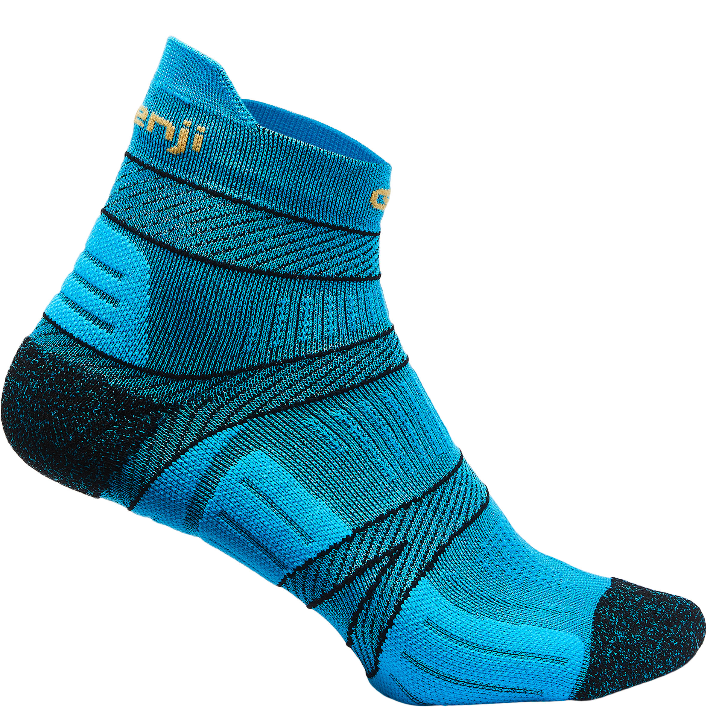 RUNNING SOCKS WITH FINE STRAPS - BLUE 3/9