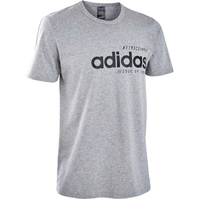 ADIDAS Men's Regular T-Shirt - Grey | Decathlon