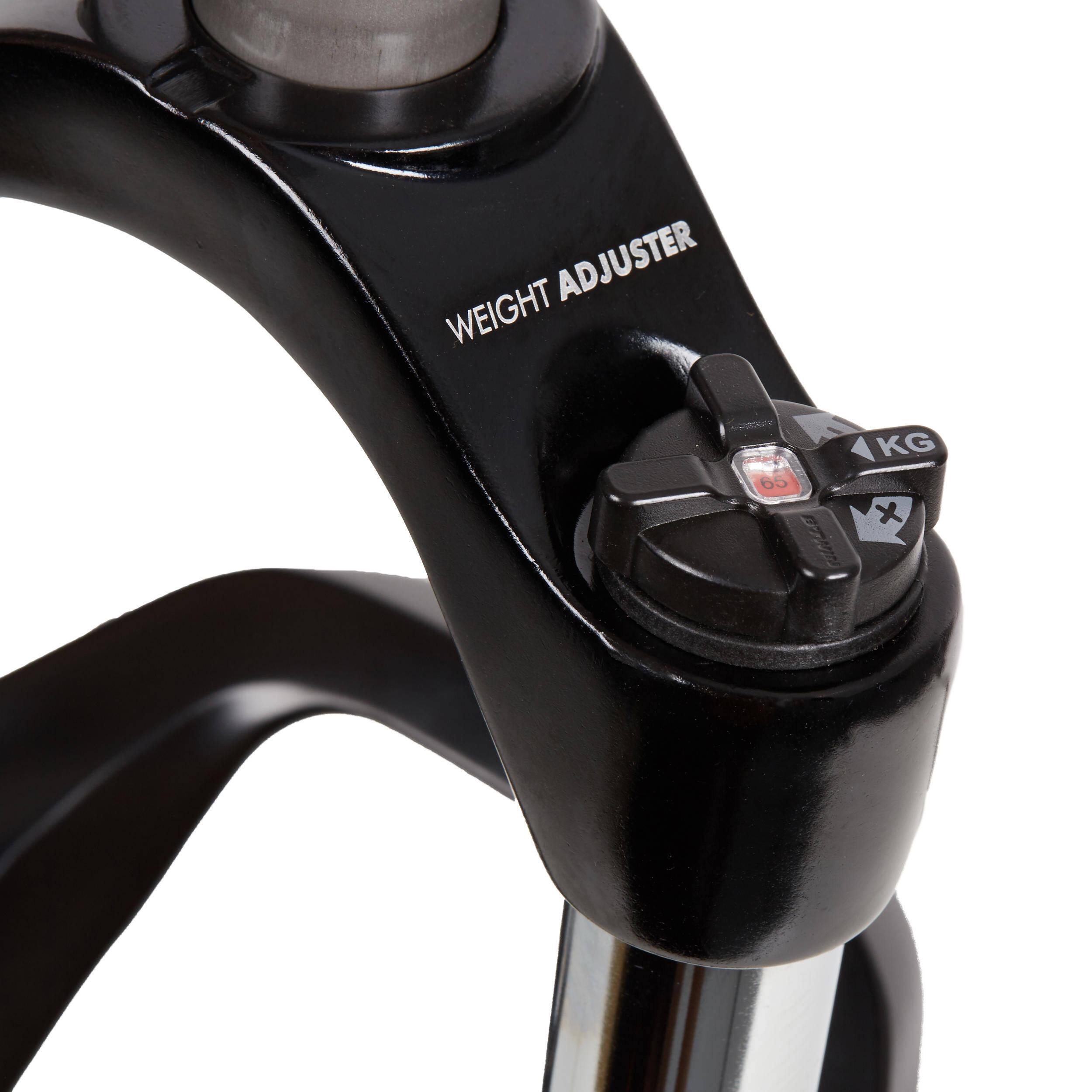 27.5" 1 1/8" 80 mm V-Brake 9mm QR Fork Ufit V2 - Black -  3