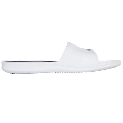 SANDALES DE PISCINE HOMME - SLAP 500 - BLANC BLEU