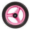 Roda traseira 10 polegadas bicicleta aprendizagem RUNRIDE rosa com pneu preto