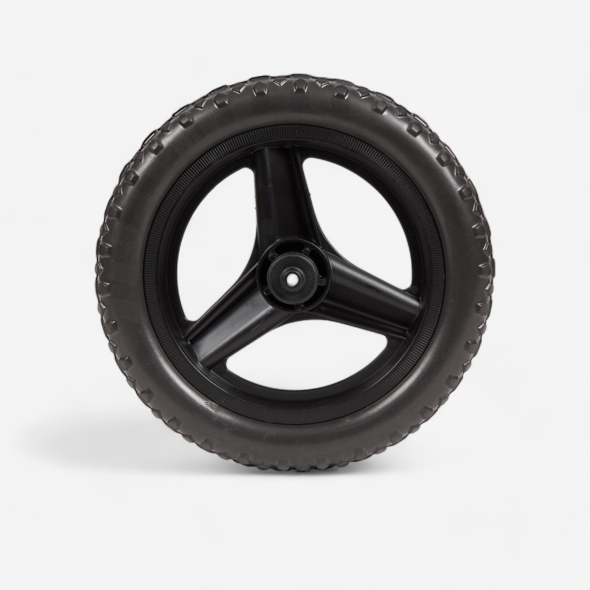 RUNRIDE 10-inch rear wheel with black MTB tire