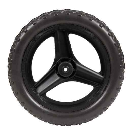 
      Wheel 10" Front & Tyre Mountain Bike RunRide - Black
  