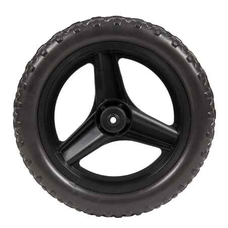 Wheel 10" Front & Tyre Mountain Bike RunRide - Black 