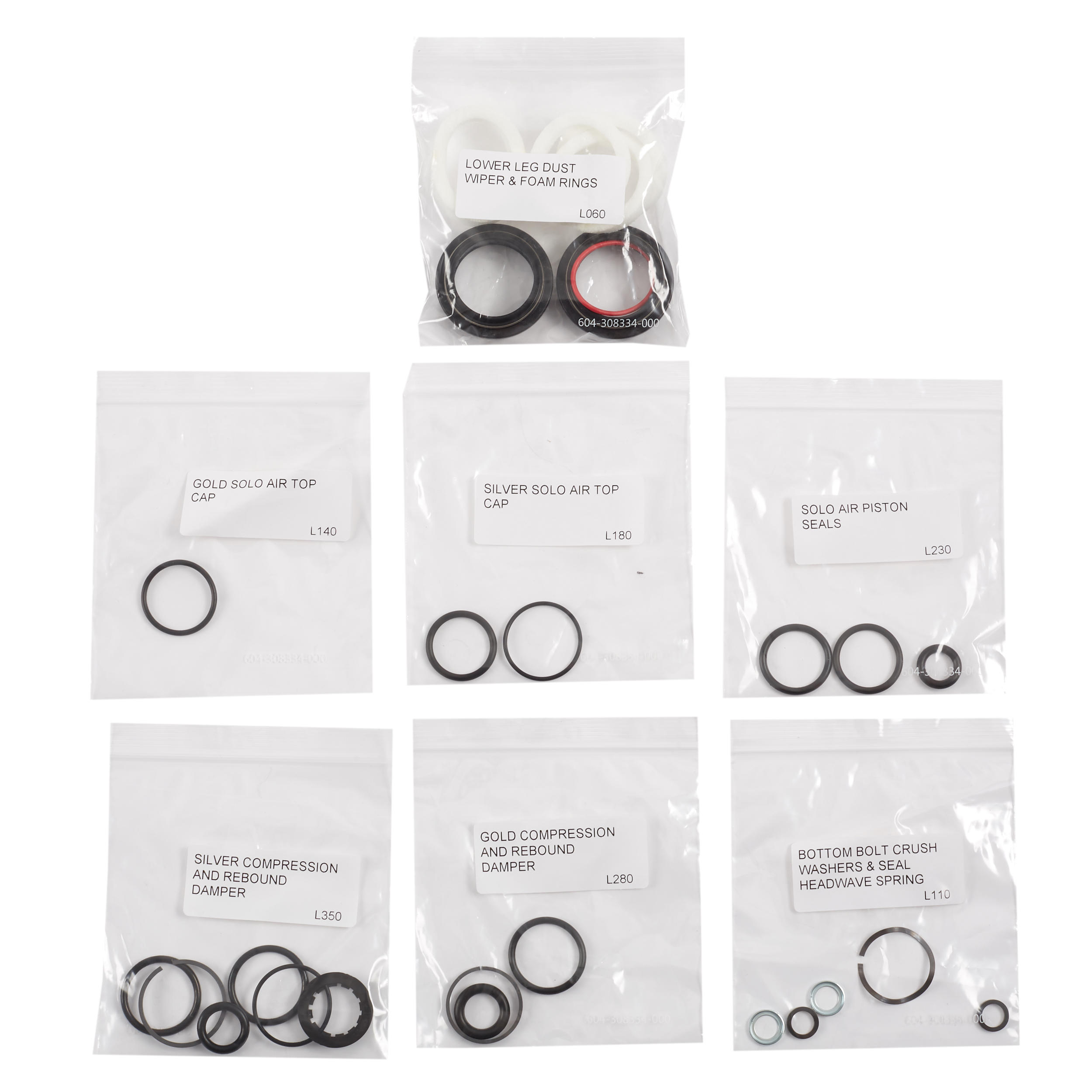 Kit joints 30Silver & 30Gold Rockshox 2/2
