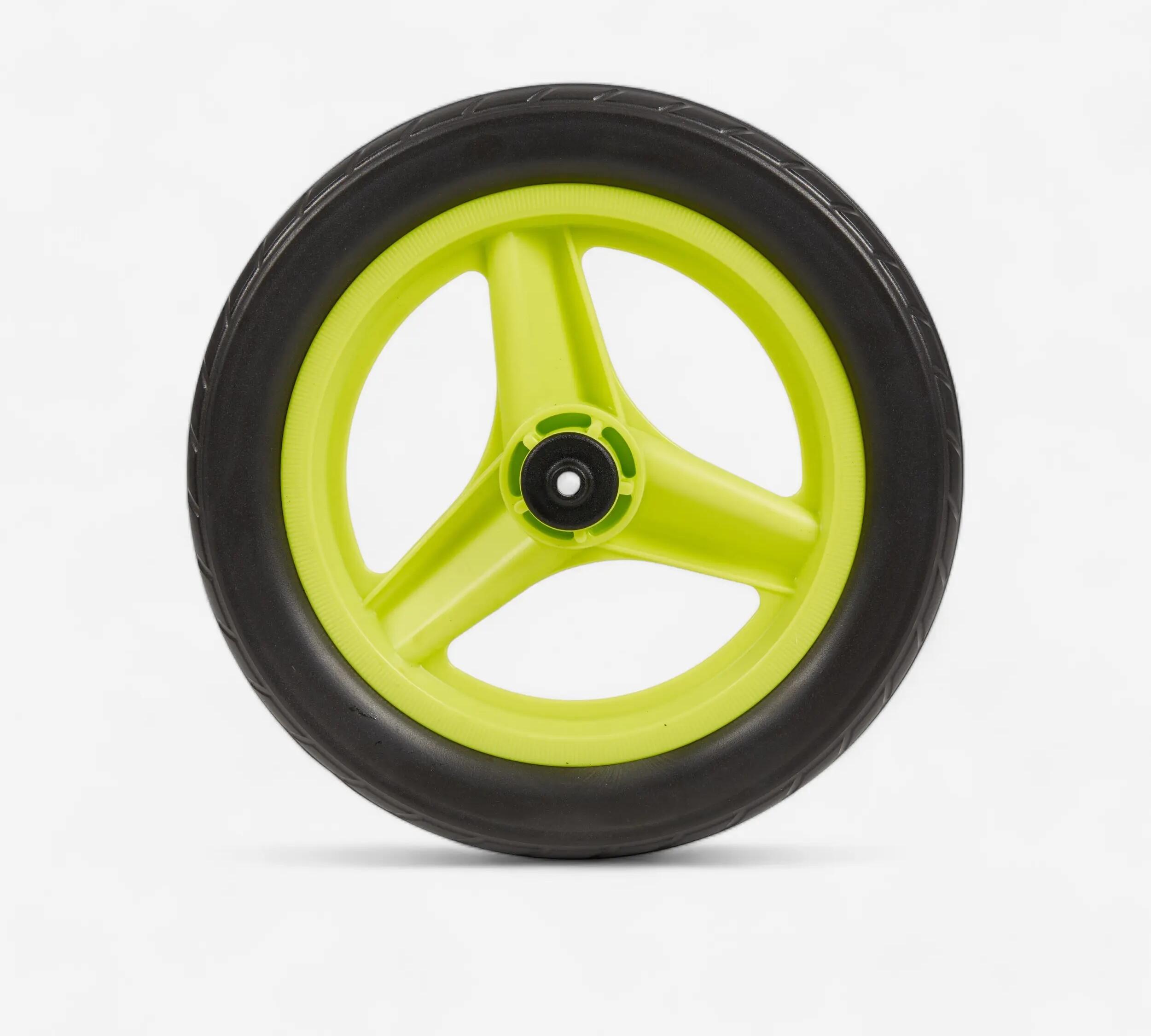 I NEED TO CHANGE A WHEEL ON A B'TWIN BALANCE BIKE. HOW DO YOU DO THIS?