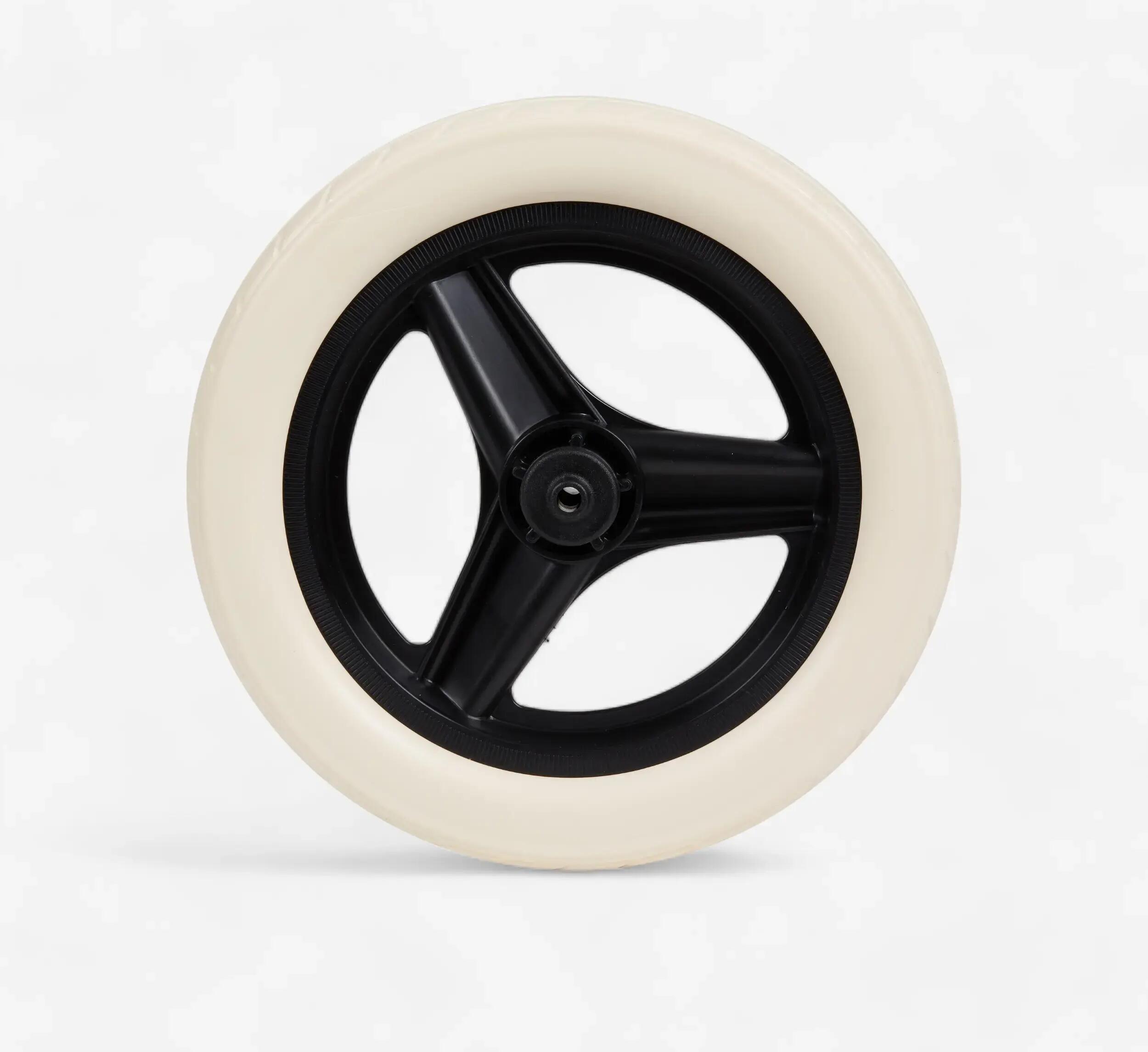 I NEED TO CHANGE A WHEEL ON A B'TWIN BALANCE BIKE. HOW DO YOU DO THIS?
