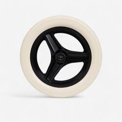 Roue 10 pouces arrière draisienne RUNRIDE verte à pneu noir