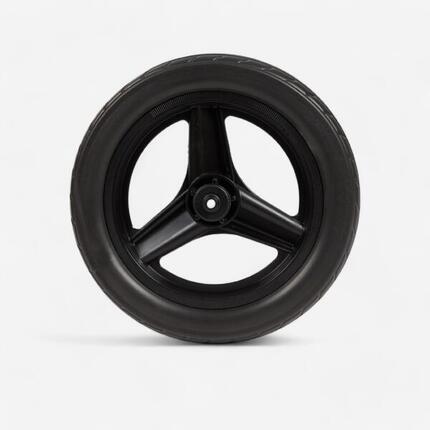 Roue 10 pouces arrière draisienne RUNRIDE noir à pneu VTT noir