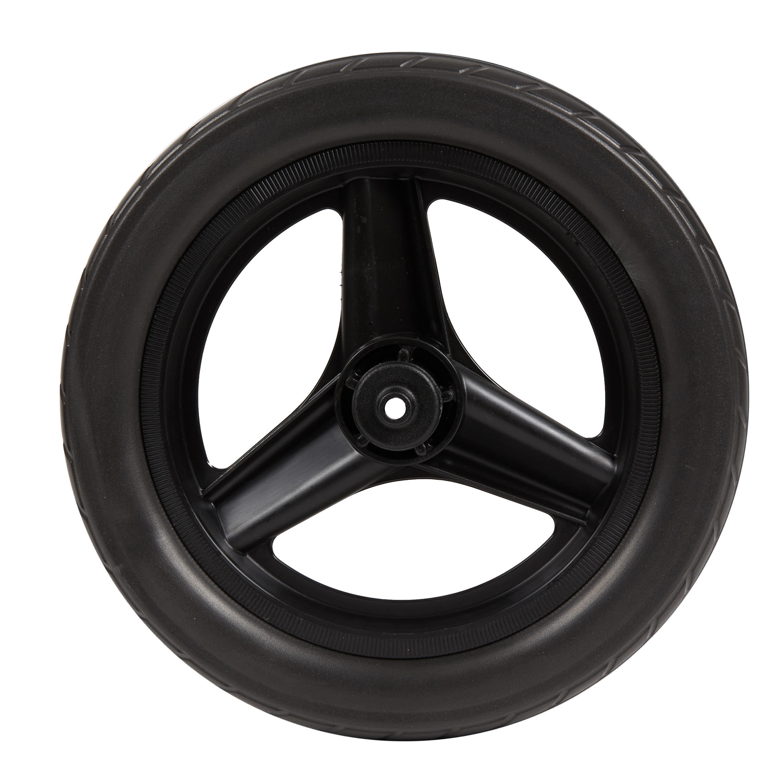 RUNRIDE 10-inch front wheel with black tires