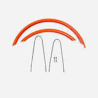 Mudguard 24'' Bike- Orange