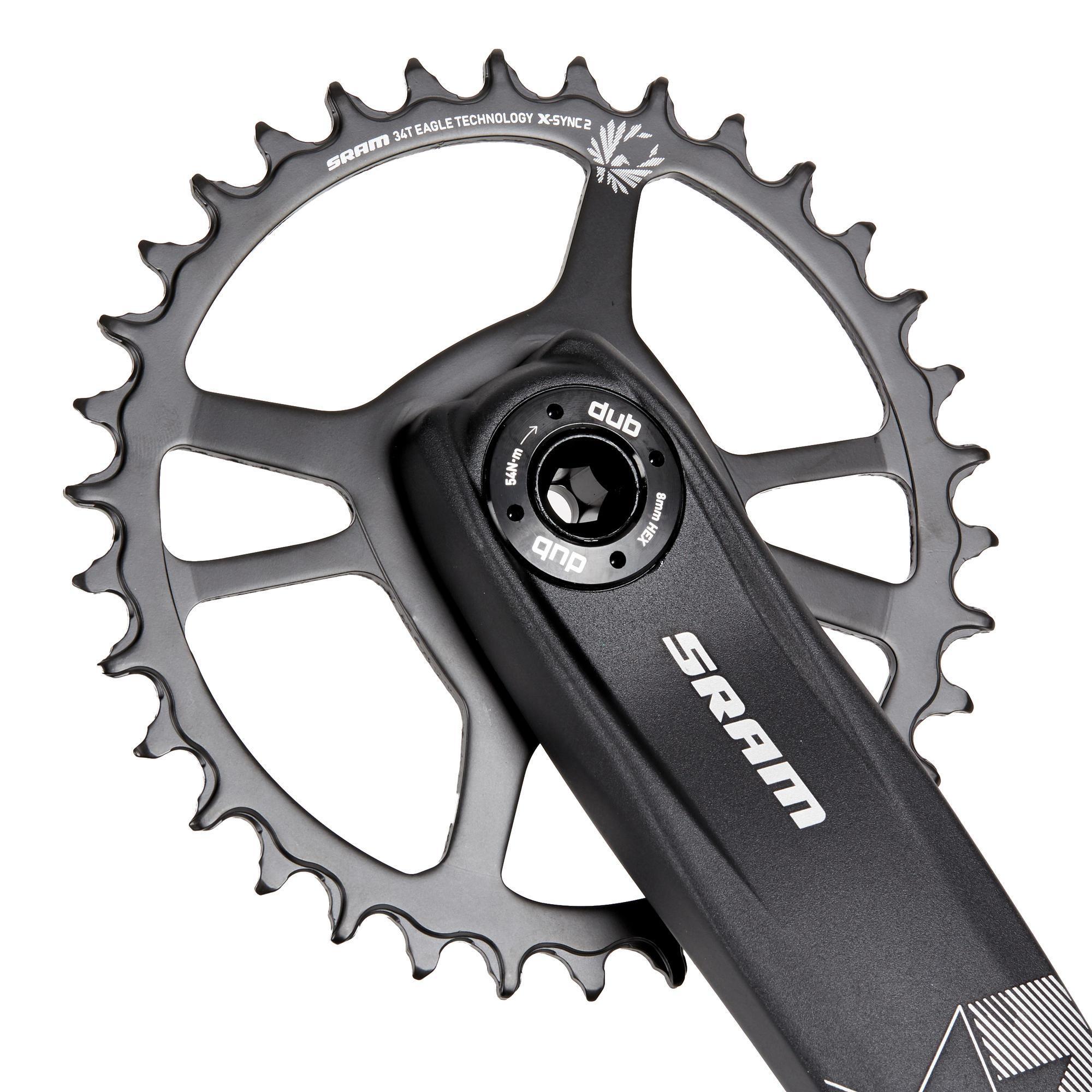 P DALIER VTT MONO PLATEAU SRAM NX 34 DENTS 170MM DUB SRAM Decathlon
