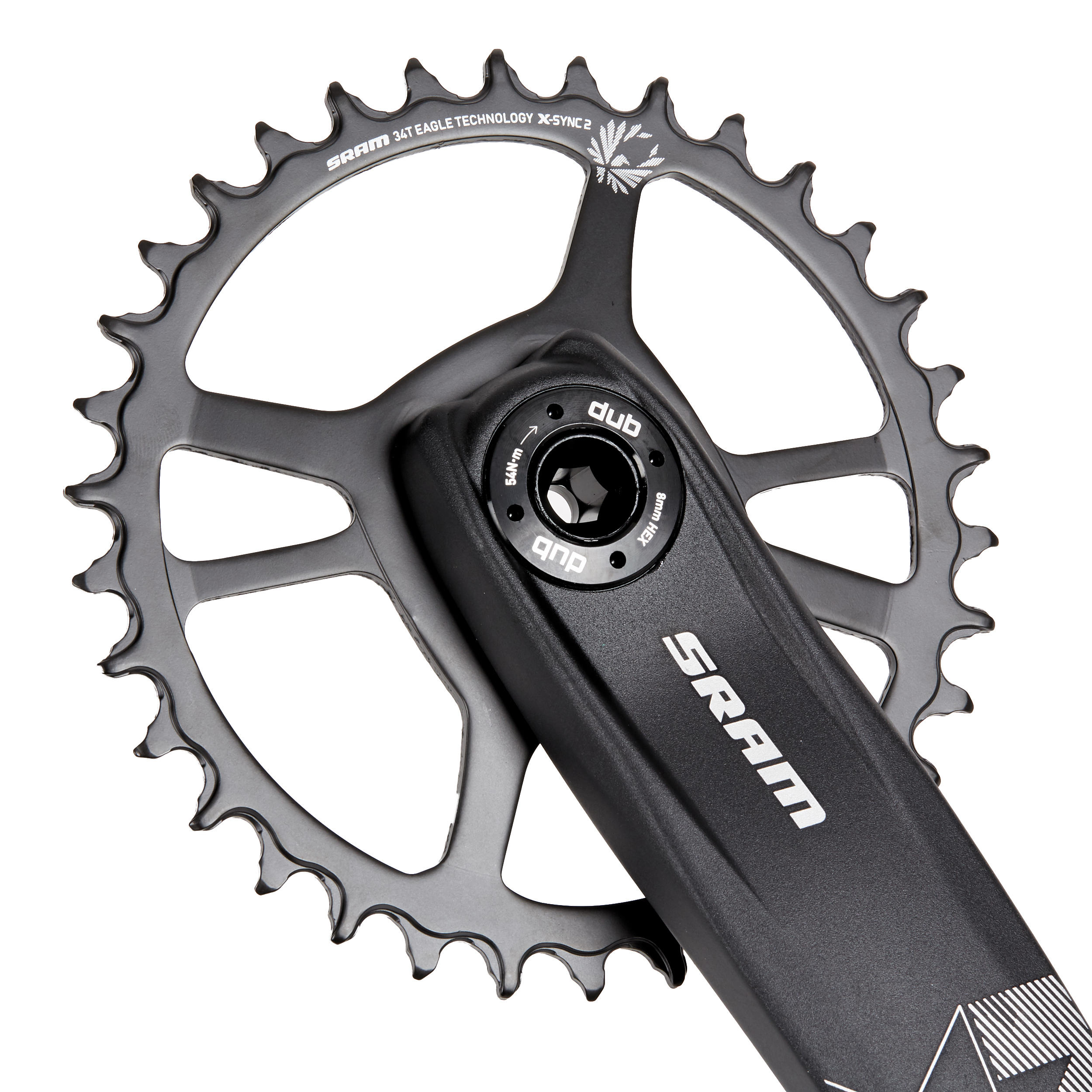 Plateau Sram Xsync2 X-Sync 2 Acier - Montage Direct Boost - Compatible Eagle 12V Plateau Pédalier Sram