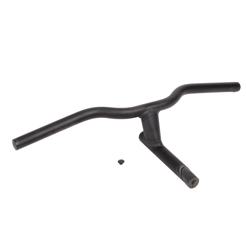 Handlebar Quill Stem 1" 19 mm Diameter 460 mm Long Aluminium Black