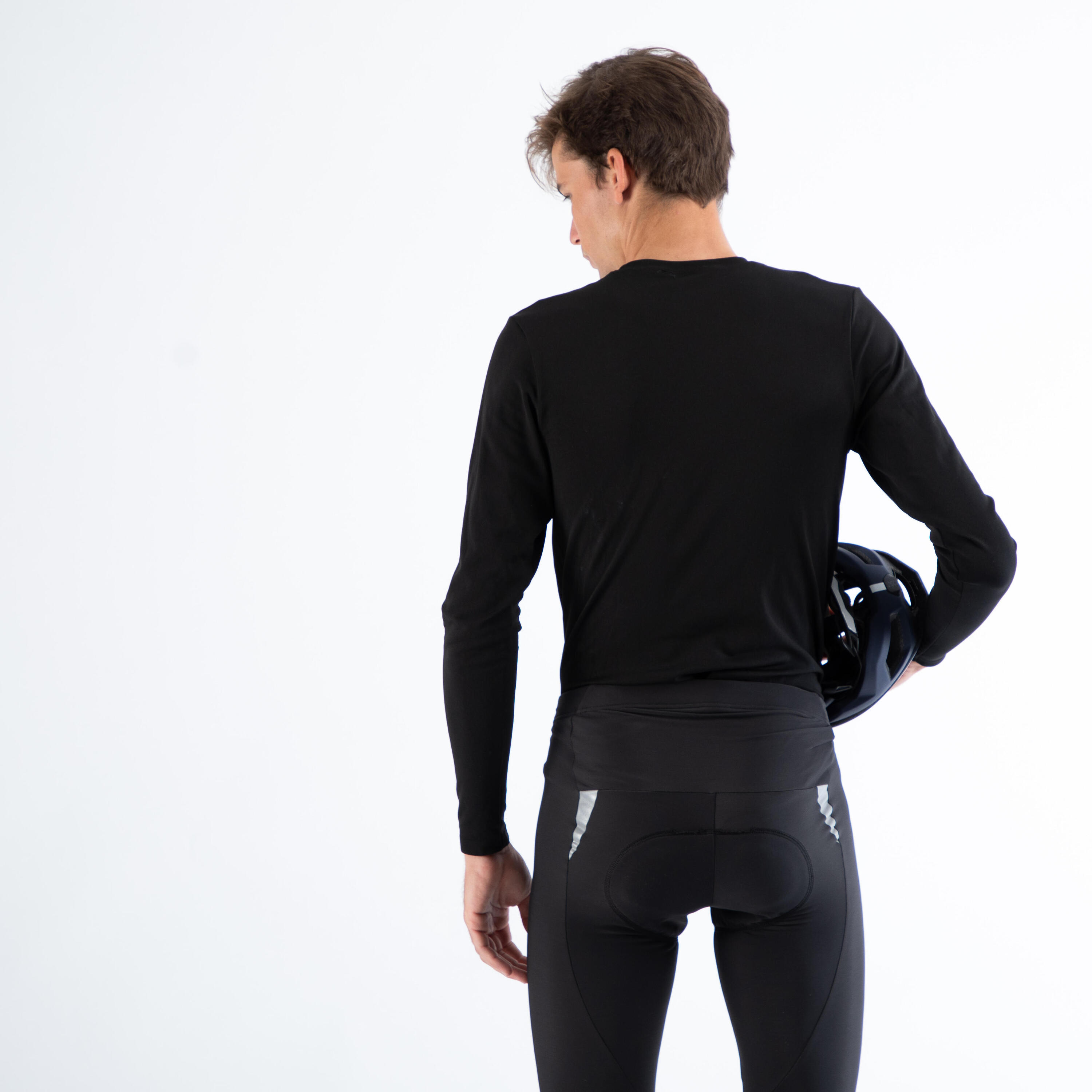 Essential Long-Sleeved Cycling Base Layer - Blue 4/6