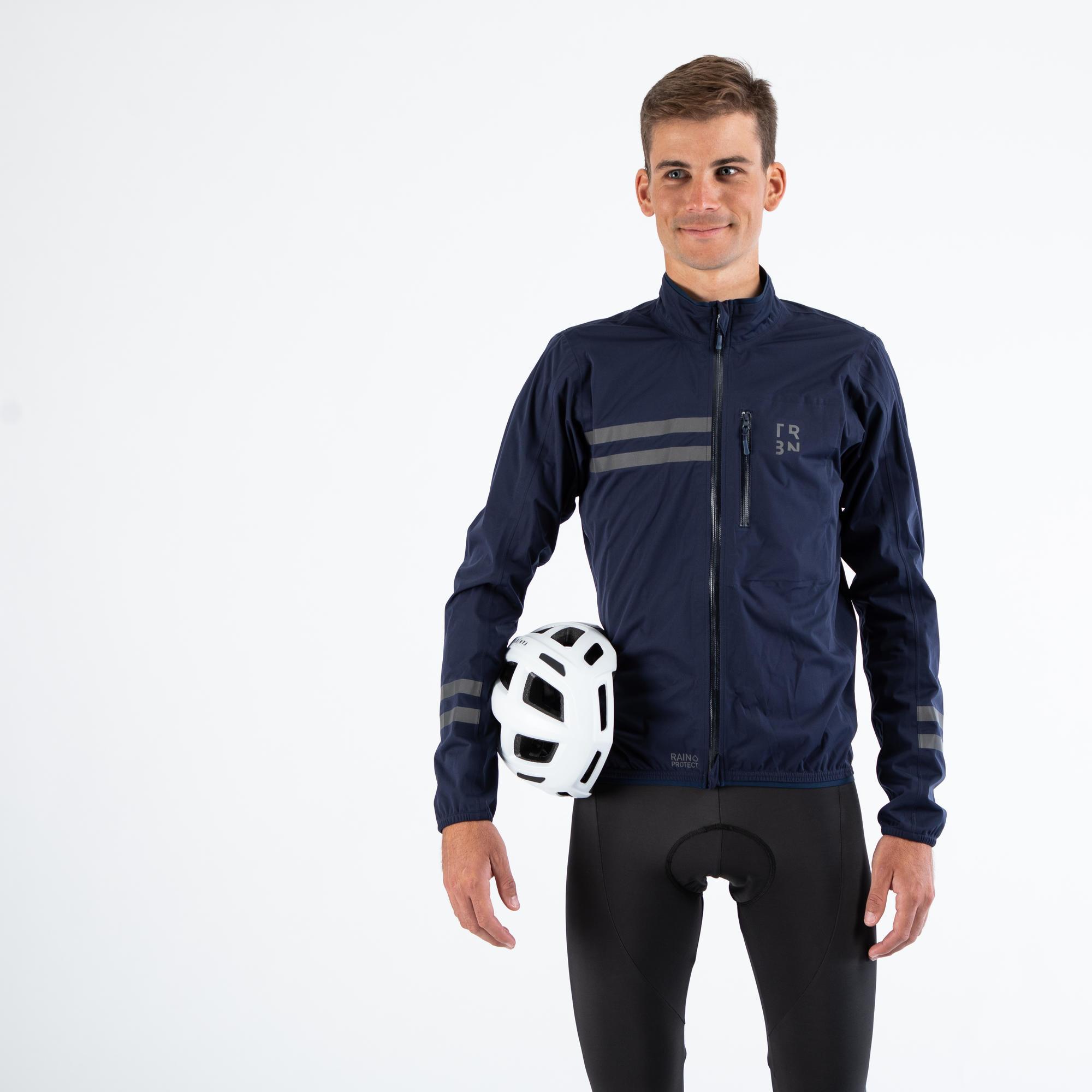 giacca antipioggia bici decathlon