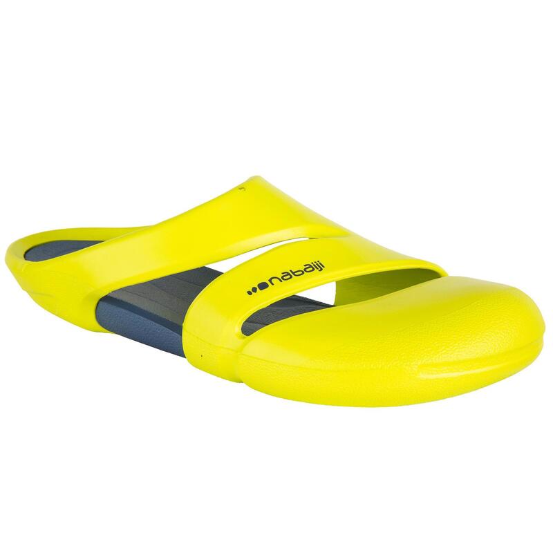 MEN’S POOL CLOGS 100 YELLOW GREY