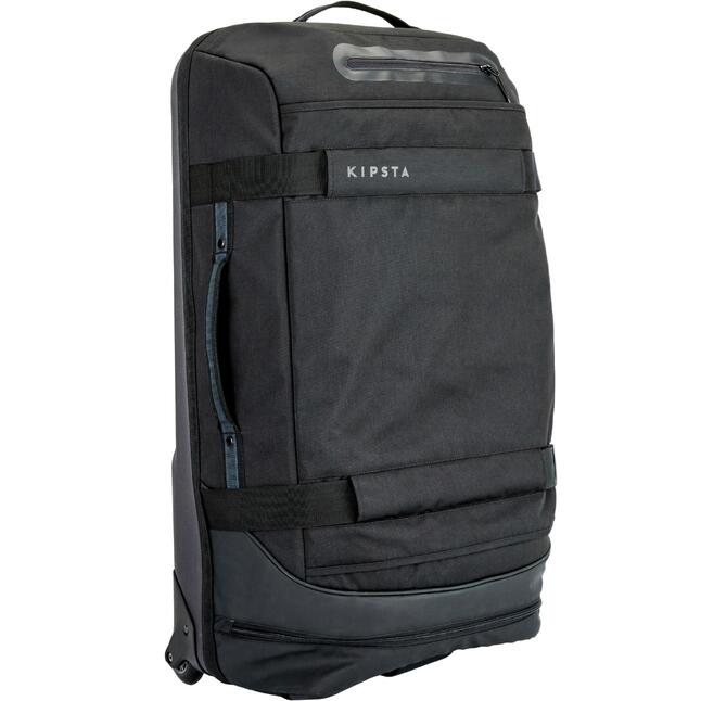 90L Suitcase Urban Black KIPSTA Decathlon