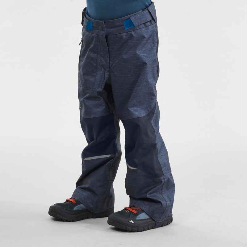 Pantalón de montaña y nieve Niños 2-6 años Quechua SH500 U-Warm azul