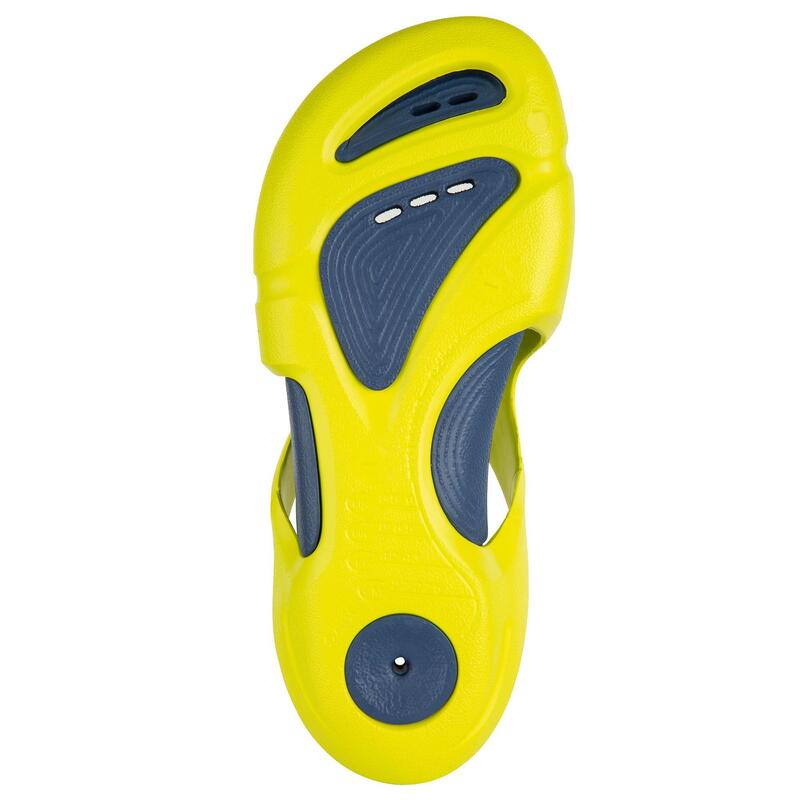 MEN’S POOL CLOGS 100 YELLOW GREY