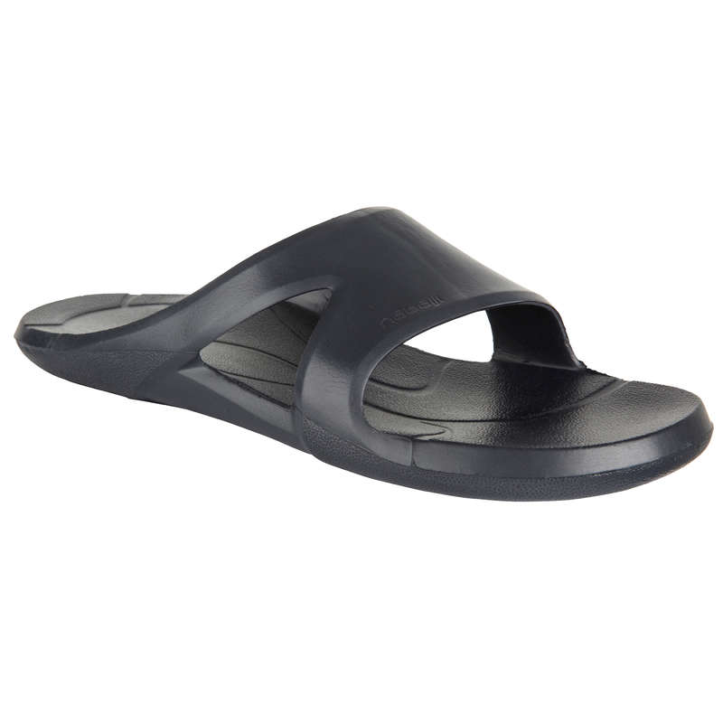 NABAIJI ADULT POOL SANDALS GREY | Decathlon