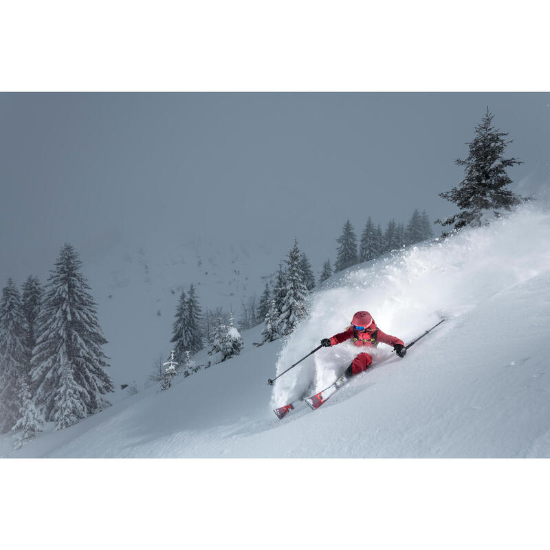 Veste de ski freeride femme FR900 Noir rose