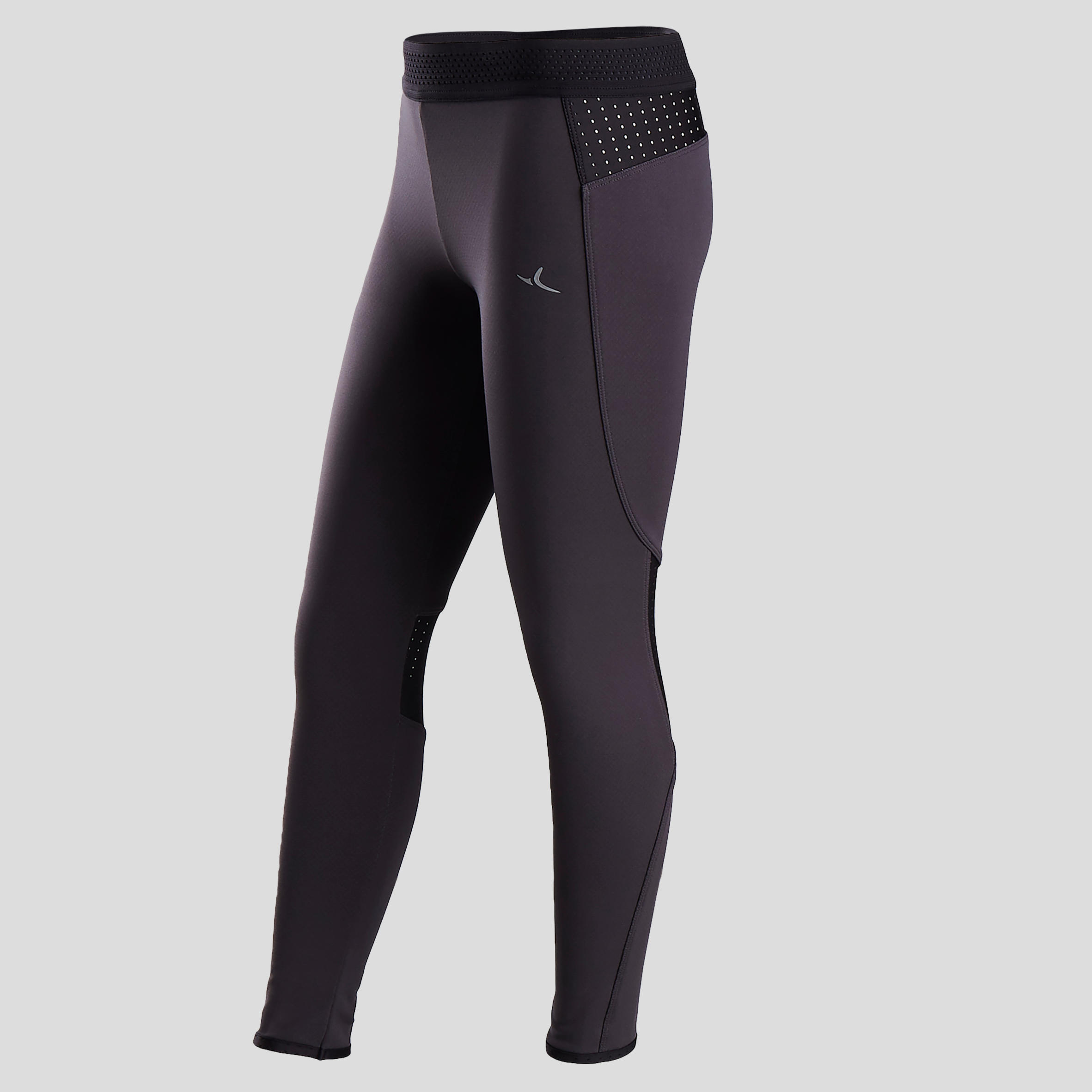 S900 Girls' Warm Breathable Gym Leggings - Grey 2/7