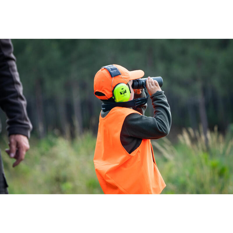 Dětská výstražná vesta oranžová fluo
