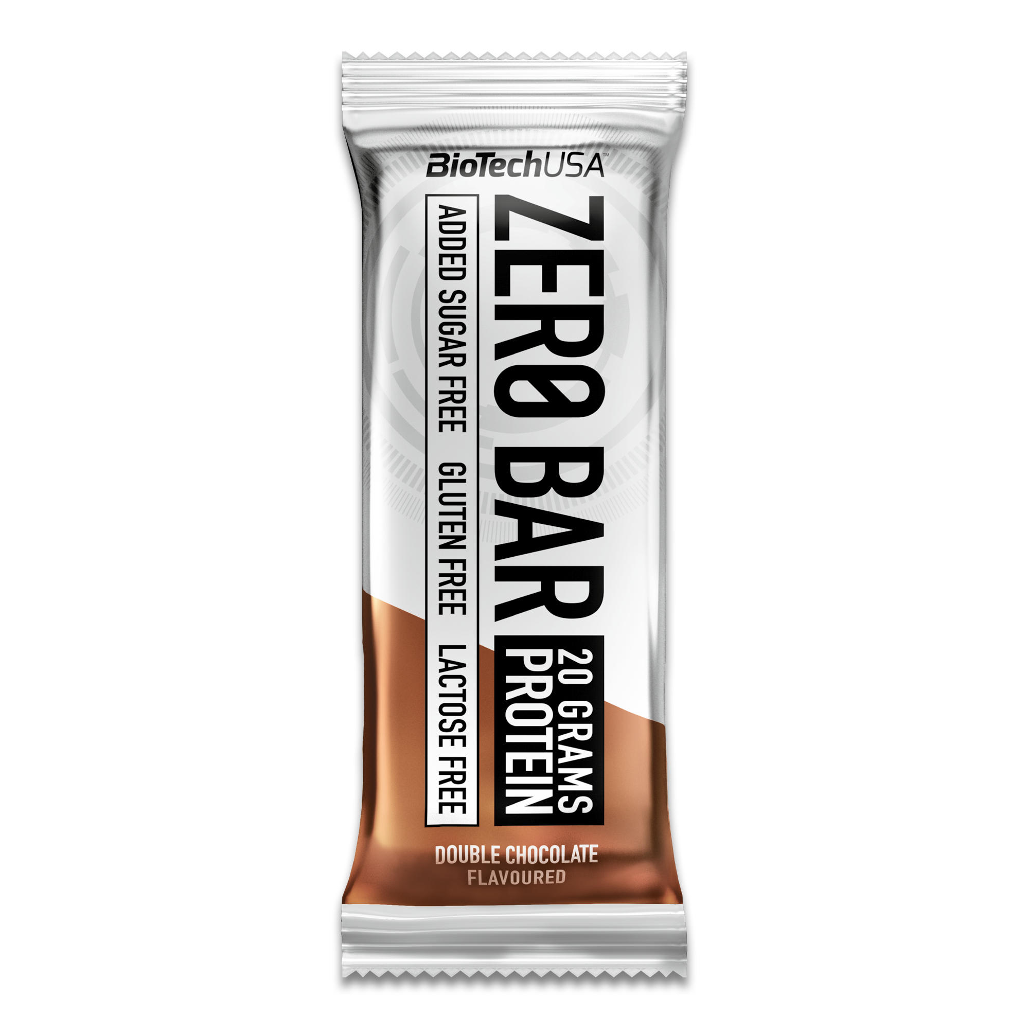 Fehérjeszelet, dupla csokoládé íz - BioTechUSA Zero Bar