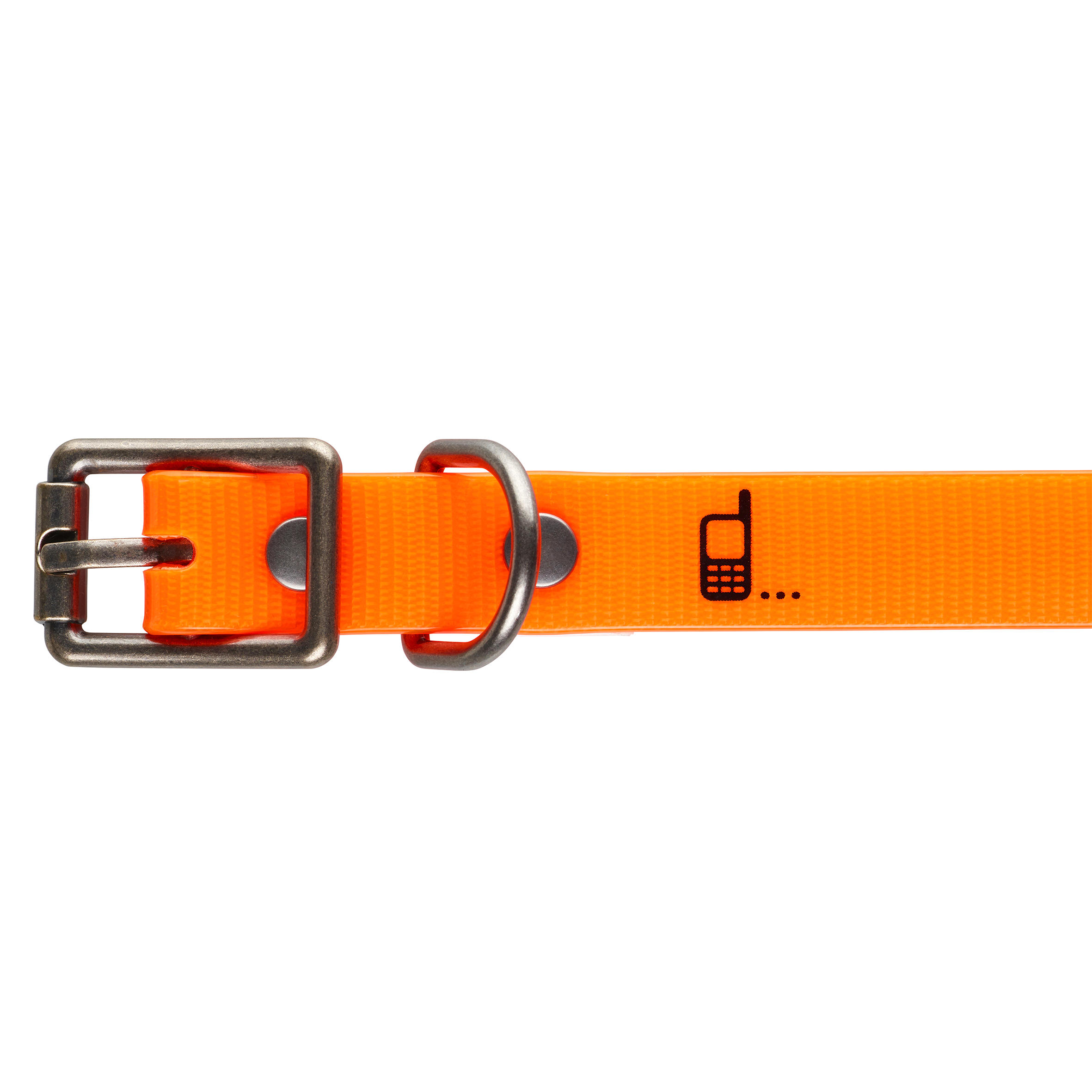 Collier chien orange 100 5/12
