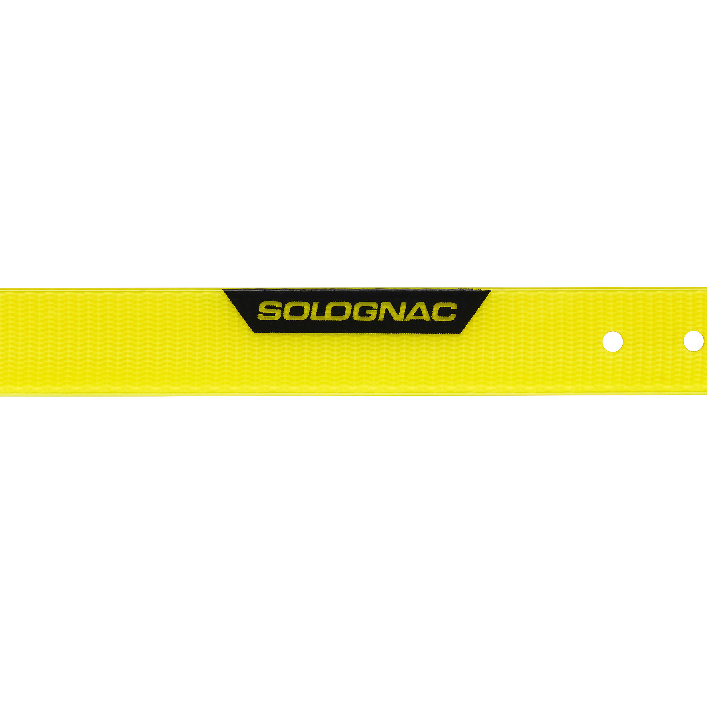 SOLOGNAC Psí obojok 500 žltý fluorescenčný M · záber 4