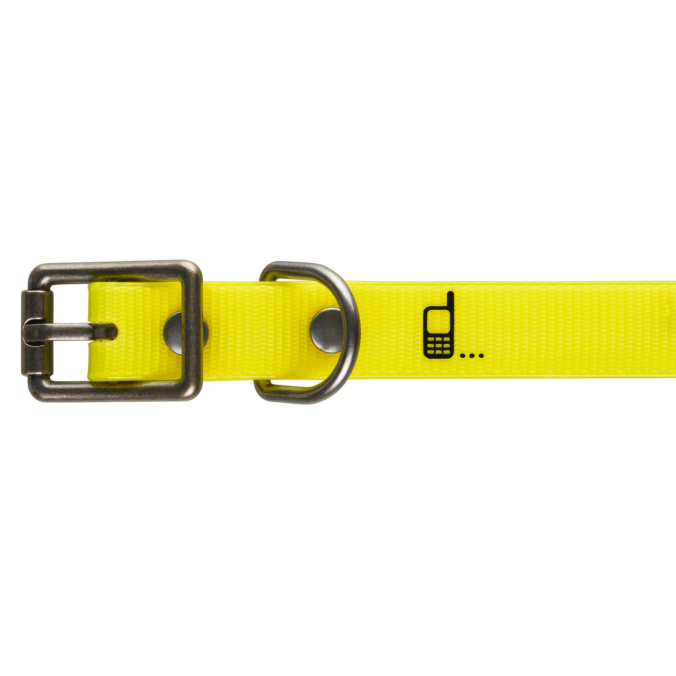 Hondenhalsband 500 fluogeel 2/5