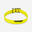 Collar Perro Solognac 500 Ajustable Plastico Amarillo Fluorescente