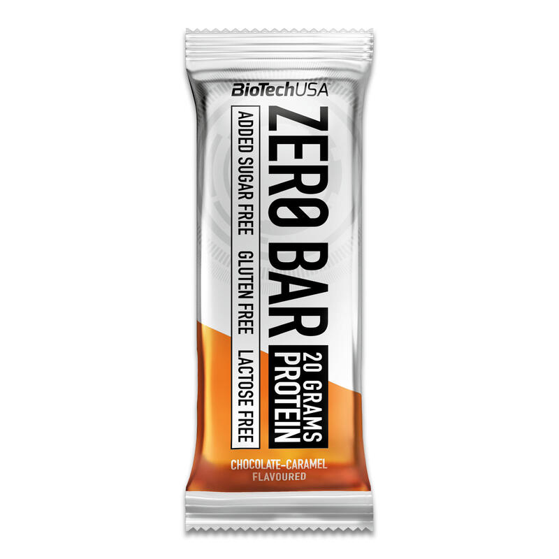 Fehérjeszelet, csokoládé-karamell íz - BioTechUSA Zero Bar