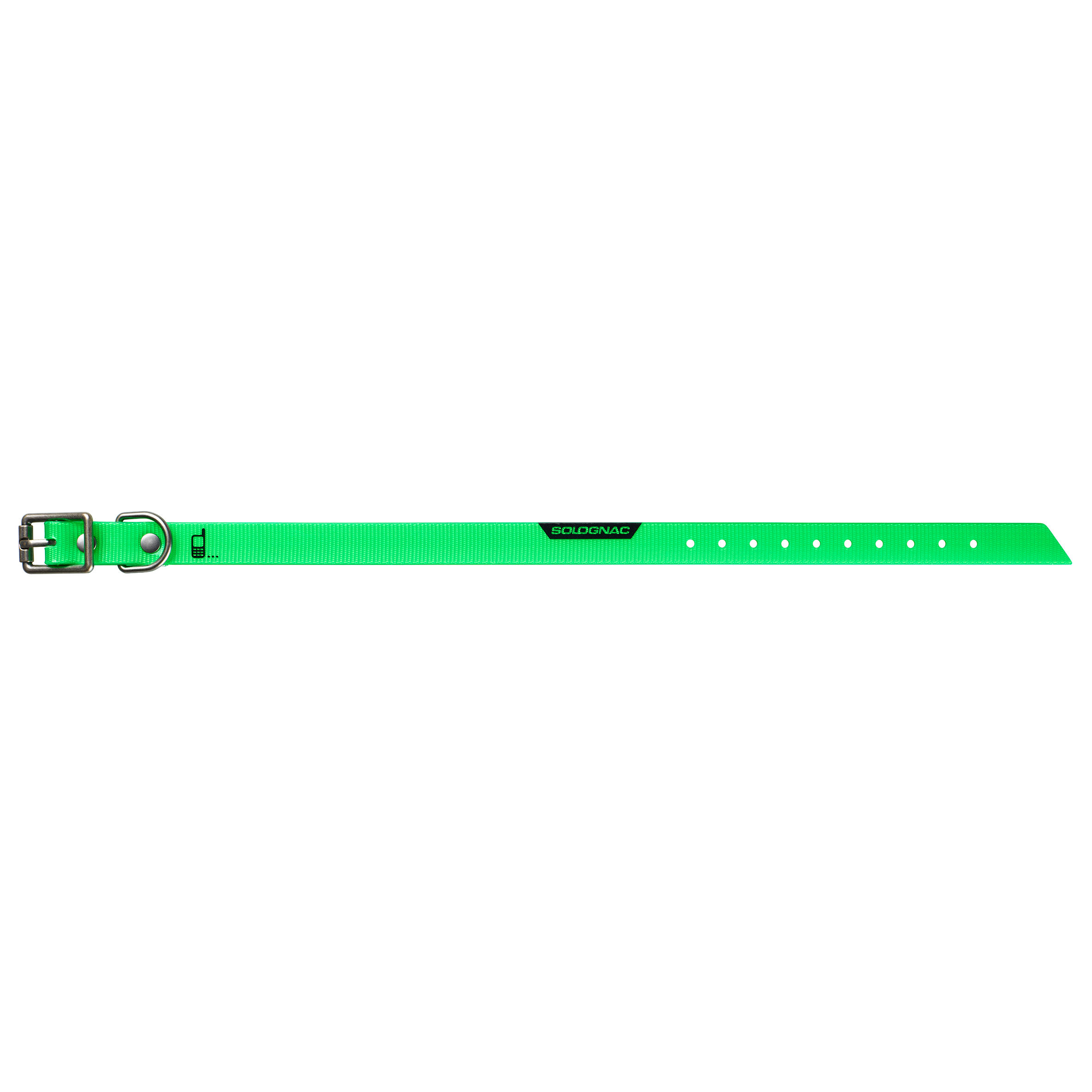Hondenhalsband 500 fluogroen 4/5