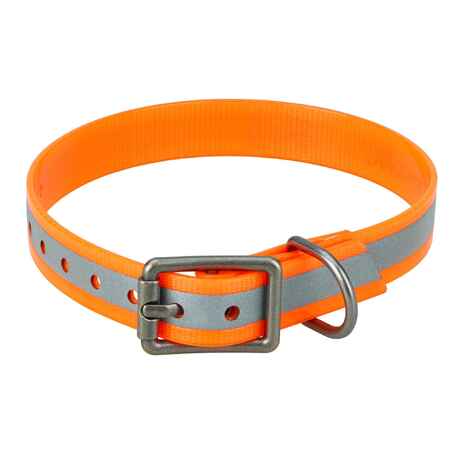 Светлоотразителен нашийник за куче , оранжев520