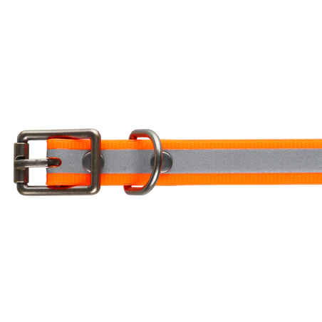 orange reflective dog collar 520