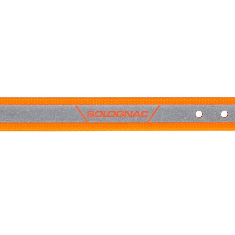 Reflecterende hondenhalsband voor de jacht 520 oranje