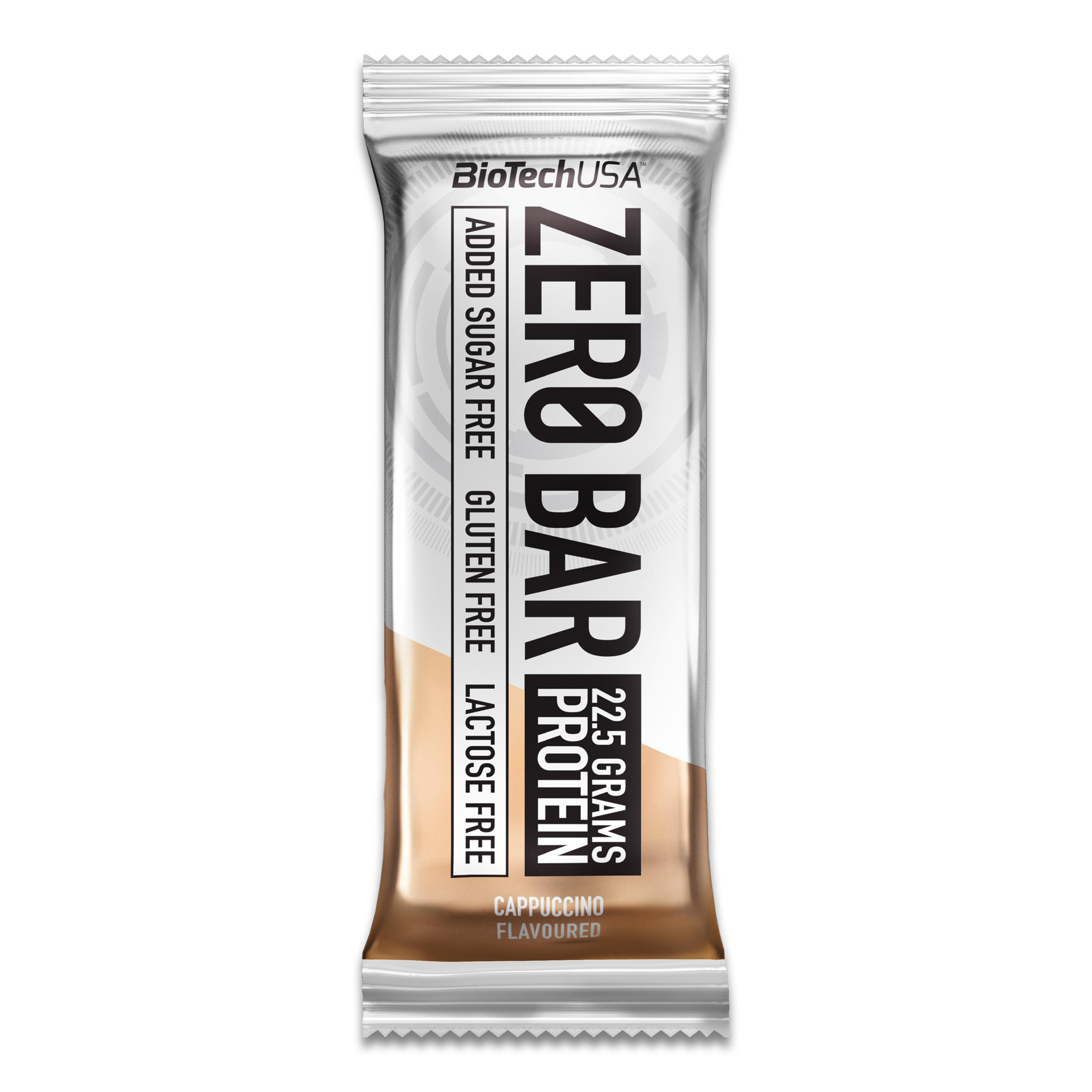 Proteinszelet, cappuccino - Zero Bar Biotechusa akciós termékkép 1
