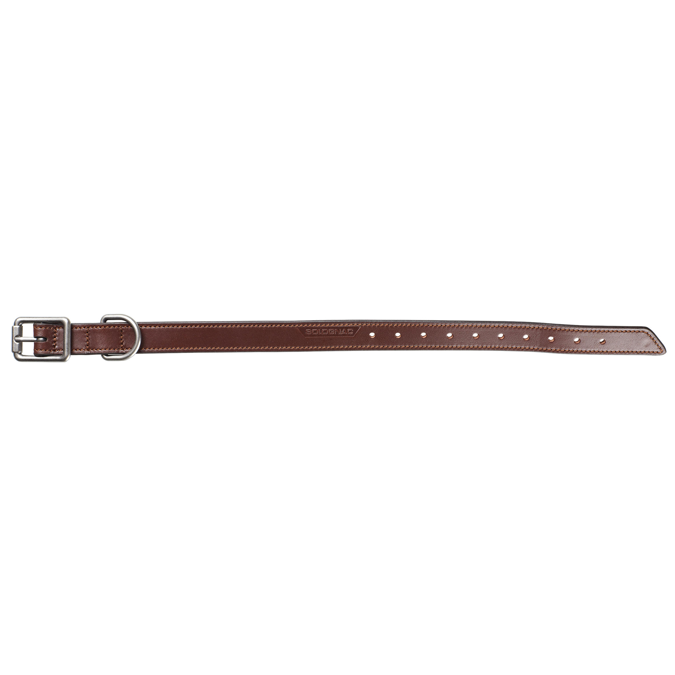 Dog Collar 900 - Leather - SOLOGNAC