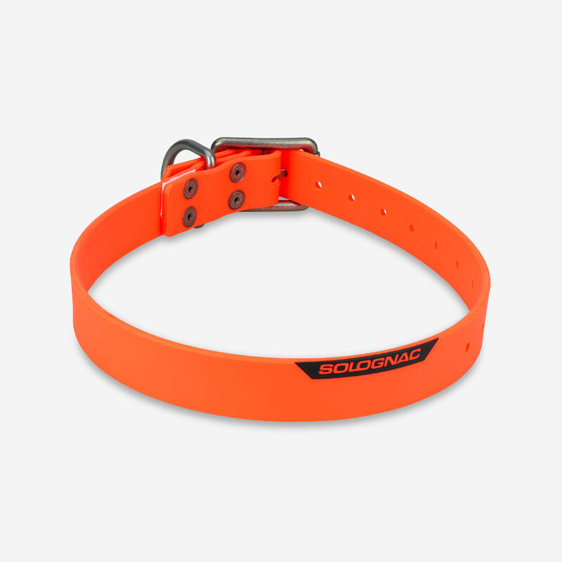 Hondenhalsband oranje900