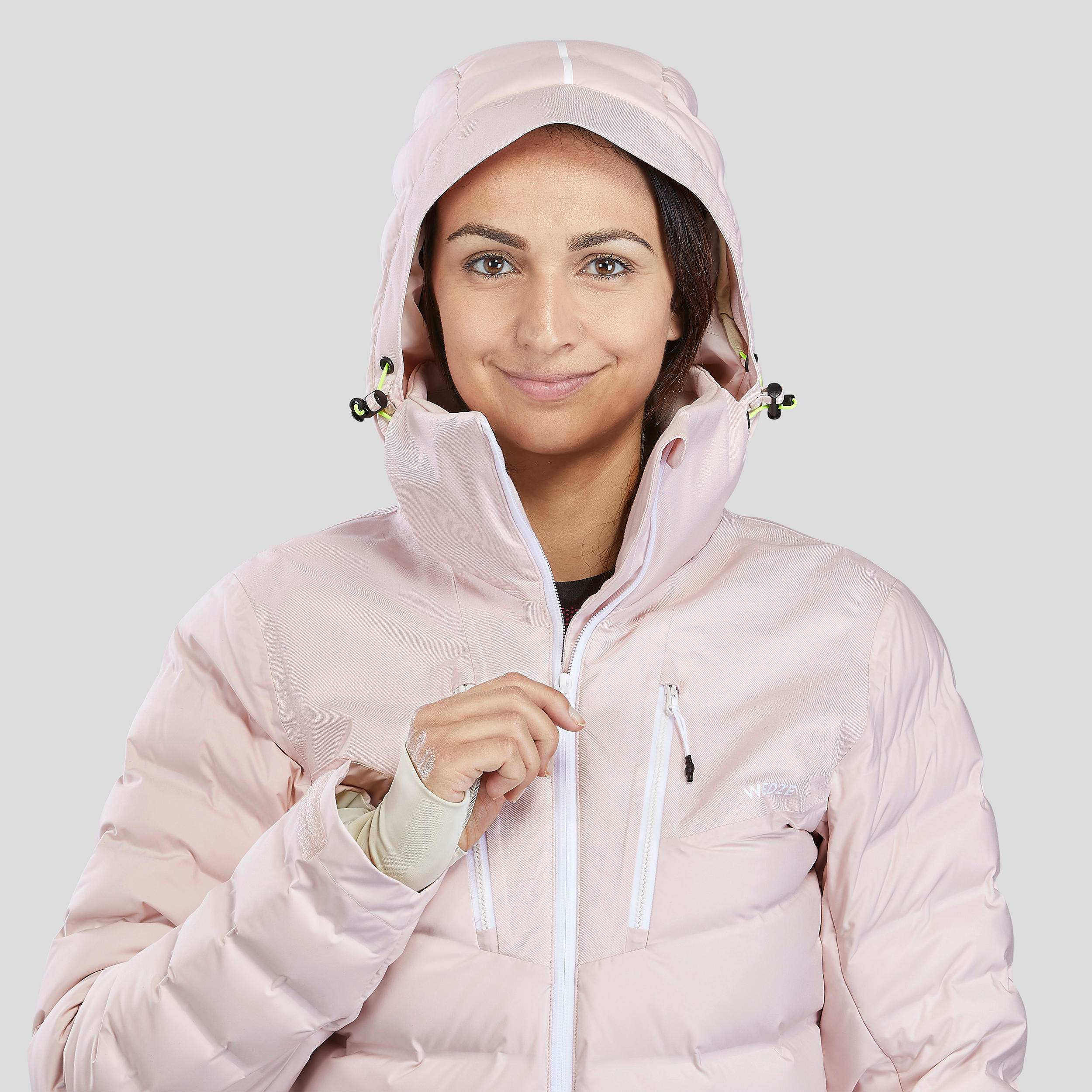 padded ski jackets womens