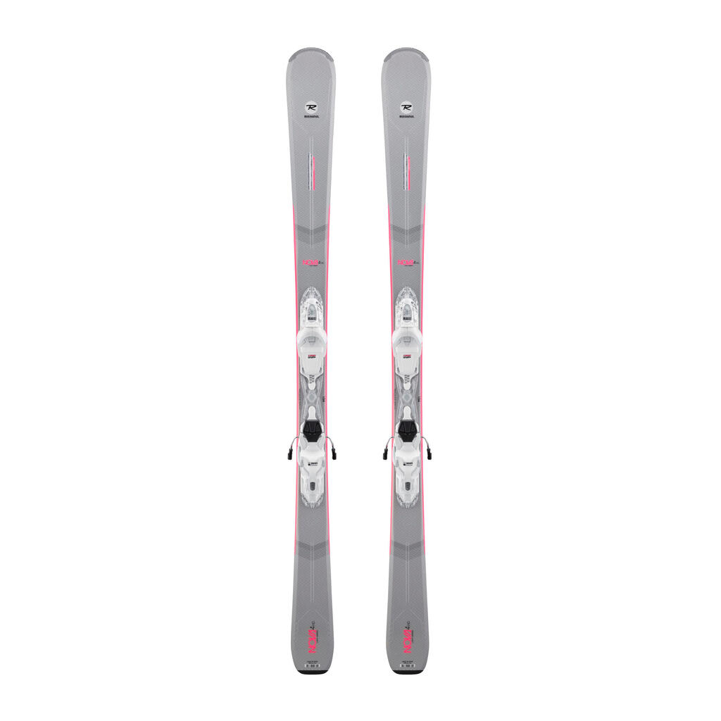 Women's On-Piste Skis with Binding