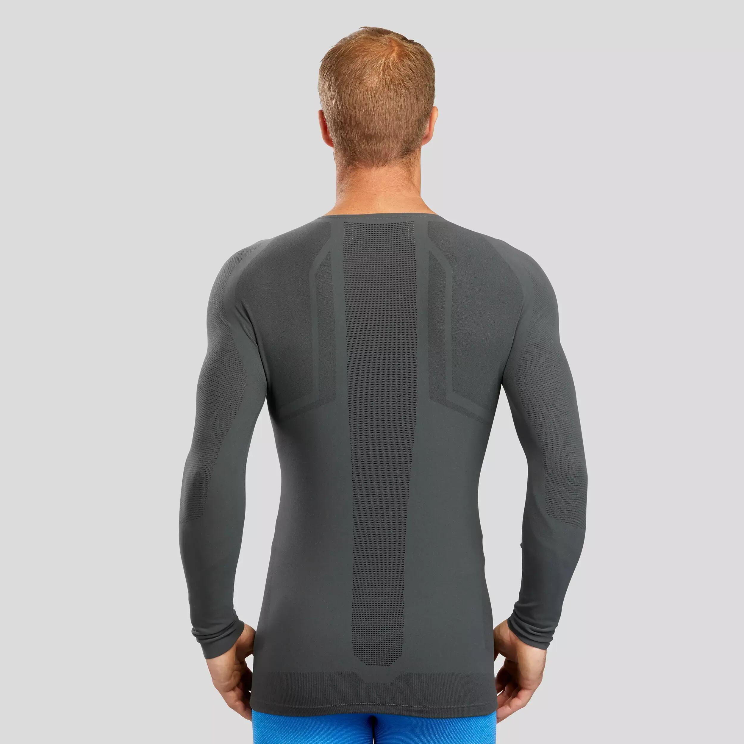 Men’s Ultra-breathable and Comfortable Seamless Ski Base Layer BL900 - Grey 5/5