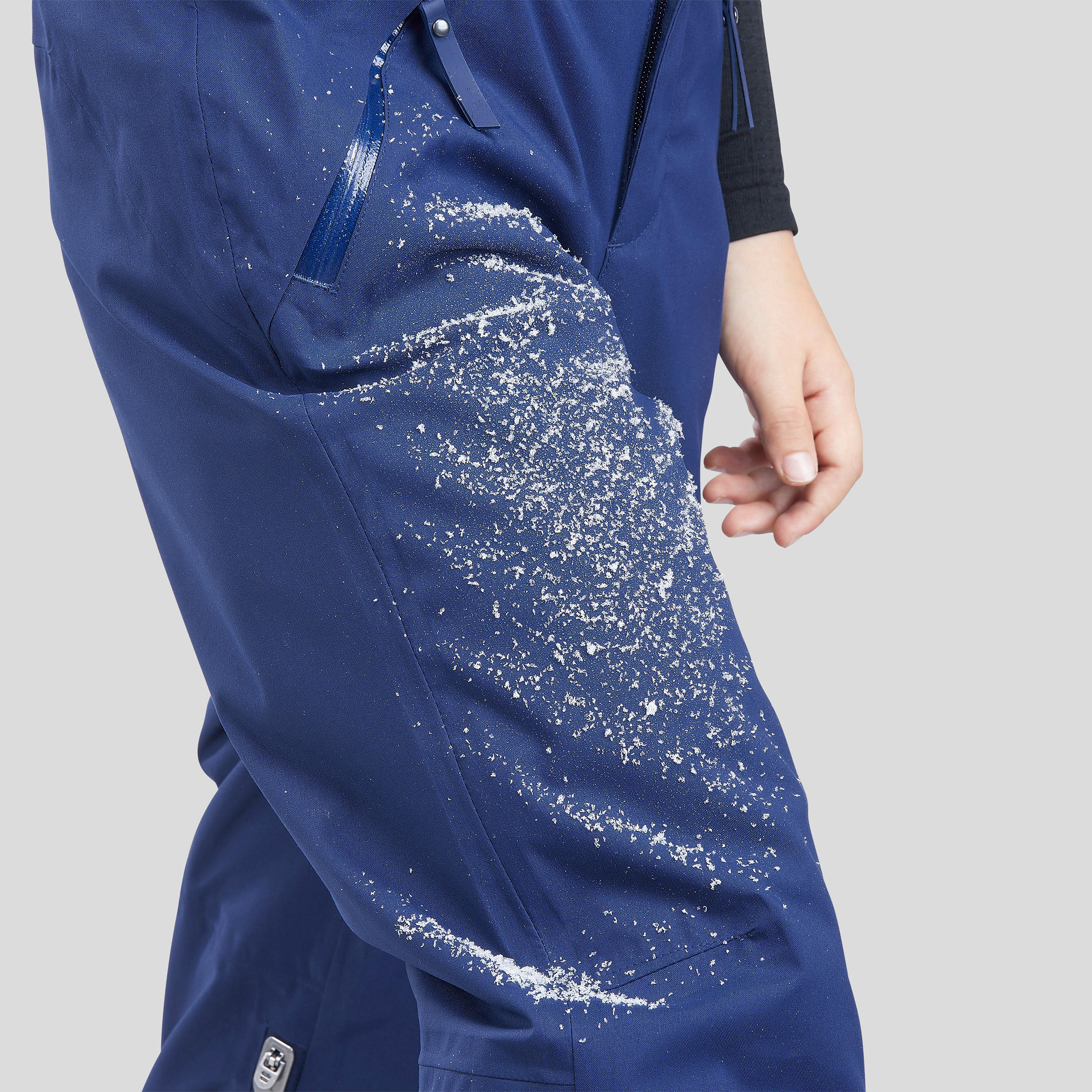Pantalon de ski enfant bretelles amovibles - ski 900 bleu - WEDZE